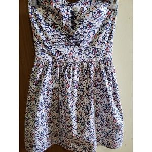 Strapless Casual Dress